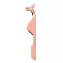 Load image into Gallery viewer, Rose Gold False Eyelashes Applicator Tool Stainless Steel
